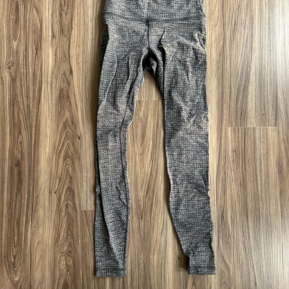 lululemon athletica wunder under fleece thermal leggings